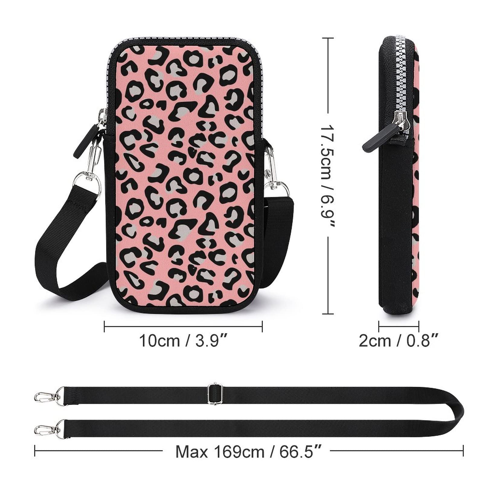 お値下げ♡レザー♡ヒョウ柄ショルダーバッグ♡お財布でスマホ入るバッグ♡レアなお品 Amazon.co.jp: スマホバッグ 豹柄 ピンク ヒョウ柄 携帯電話用